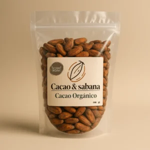 Grano de Cacao 100% Orgánico x 1 Lb